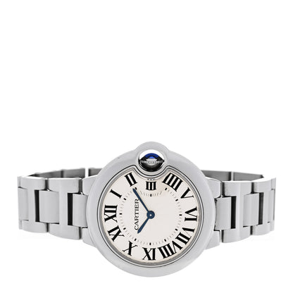 Cartier Stainless Steel 33mm Ballon Bleu De Cartier Quartz Watch 2 of 5