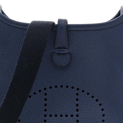 Hermes Taurillon Maurice Amazone Evelyne TPM Bleu Saphir Blue Indigo 8 of 13