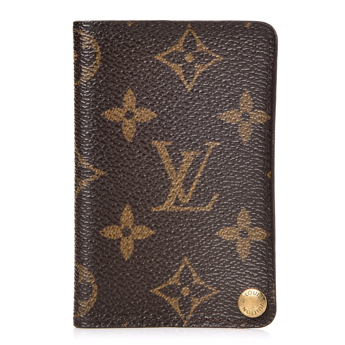 Monogram Credit Card Photo Holder