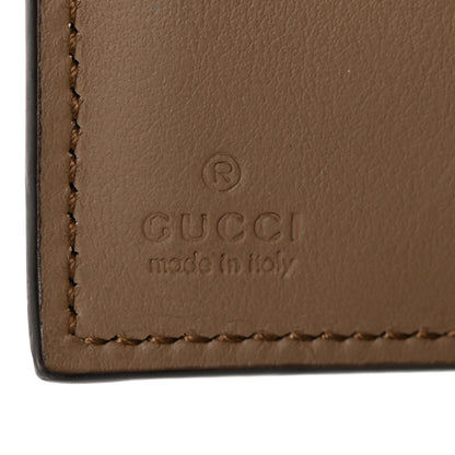 Gucci GG Supreme Monogram Dionysus Card Case Wallet Beige Taupe 7 of 14
