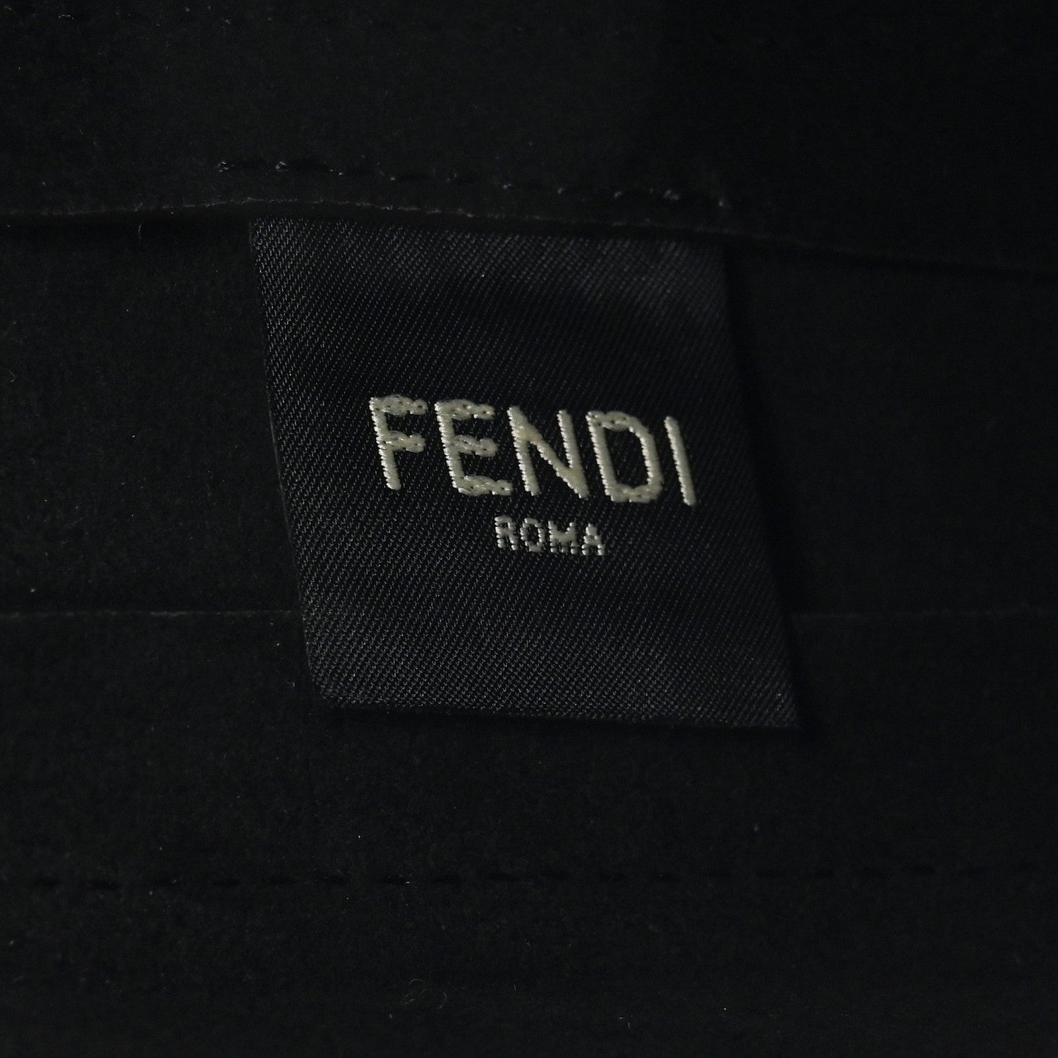 Fendi Shiny Glazed Fabric Vitello Cover FF 1974 Logo Clutch Tobacco Moro Giallo Ebano 7 of 11