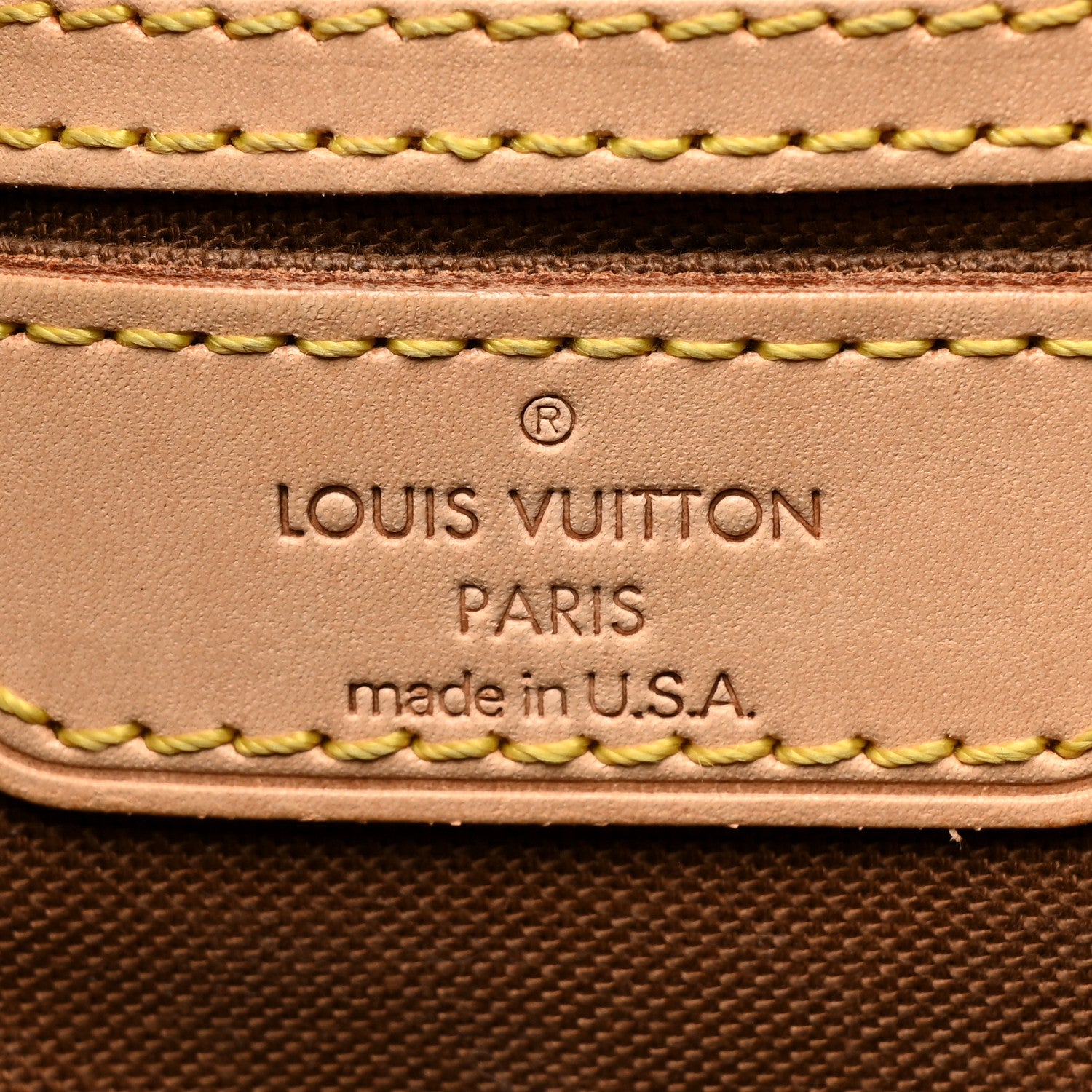 Louis Vuitton Monogram Palermo GM 5 of 15