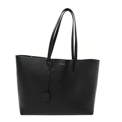 Saint Laurent Calfskin Large Shopping Tote Black 1 of 12
