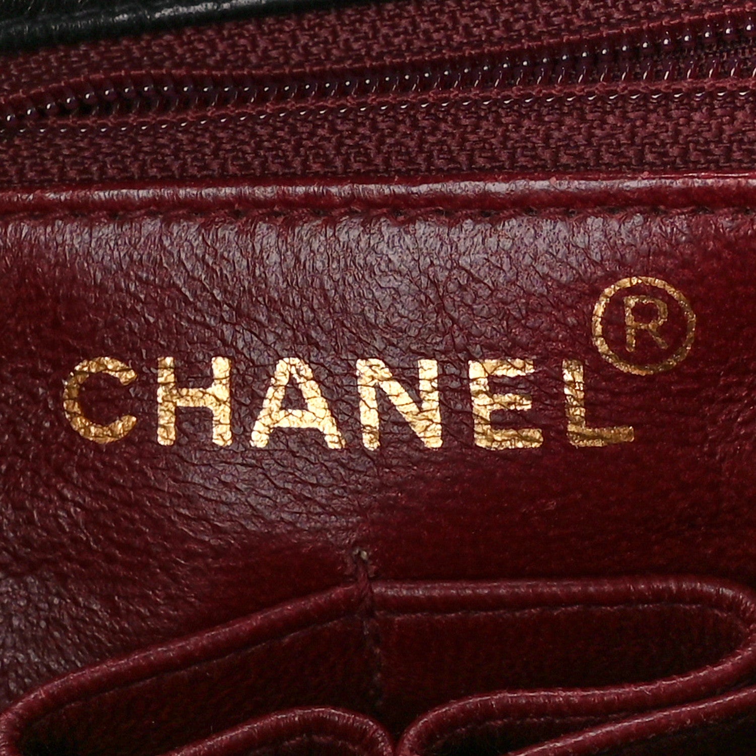 Chanel Lambskin Quilted Mini Square Flap Bag Black 7 of 12