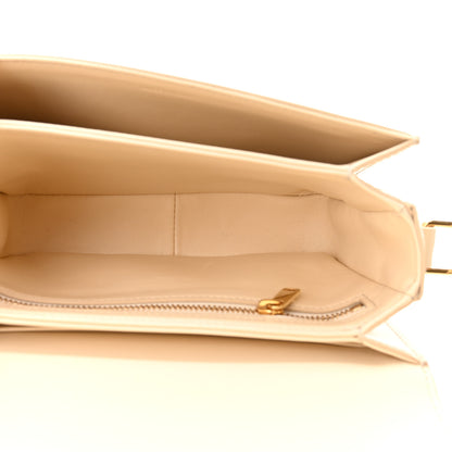 Celine Shiny Calfskin Small Triomphe Vanilla 5 of 10