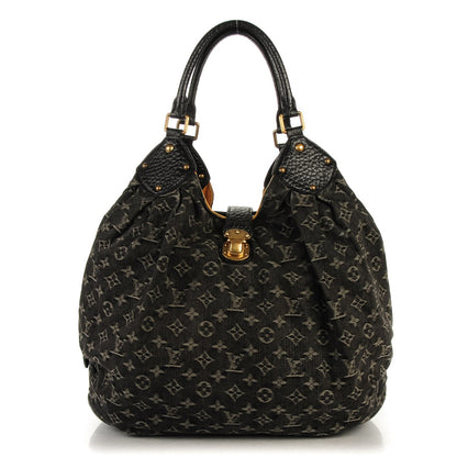 Louis Vuitton Denim Mahina XL Black 1 of 7