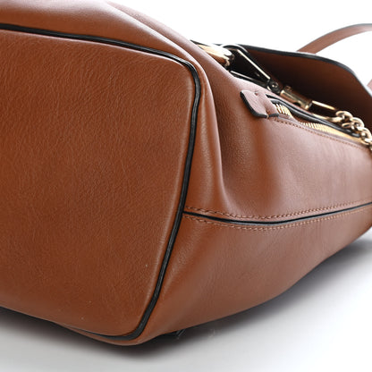 Chloe Suede Calfskin Small Faye Backpack Tan 9 of 13
