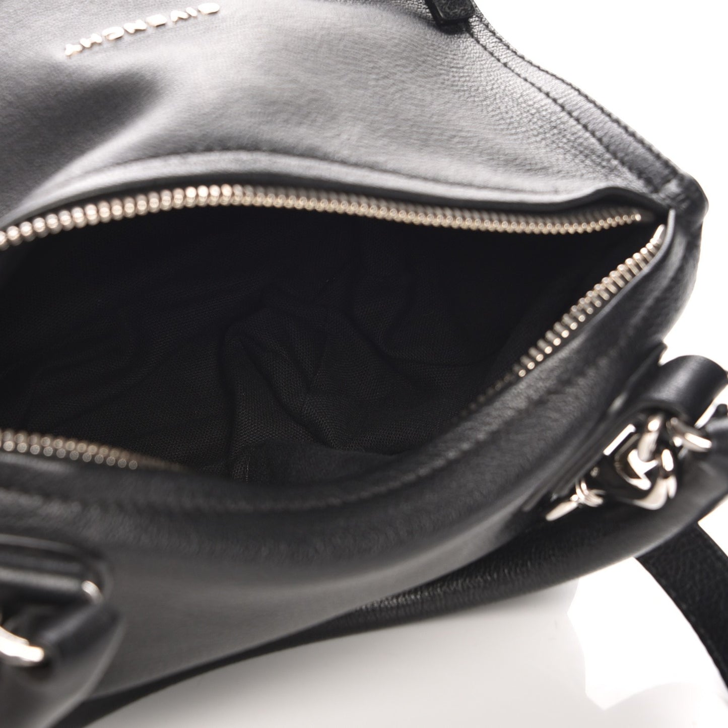 Sugar Goatskin Small Pandora Black
