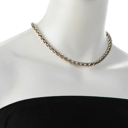 David Yurman Sterling Silver 14K Yellow Gold 6mm Wheat Chain Necklace 2 of 5