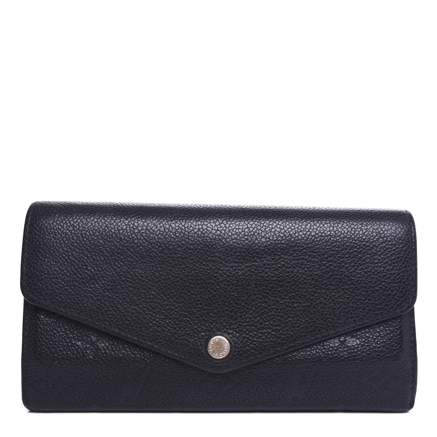 Louis Vuitton Empreinte Sarah Wallet NM Black 1 of 7