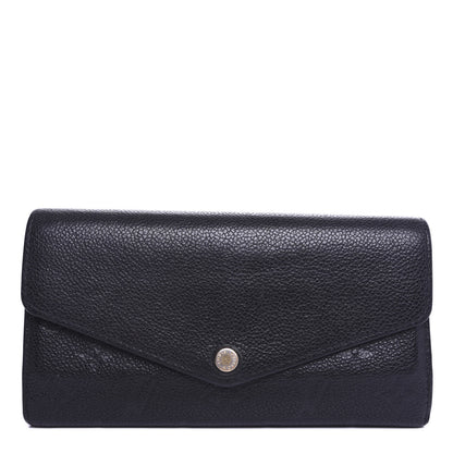 Louis Vuitton Empreinte Sarah Wallet NM Black 1 of 7