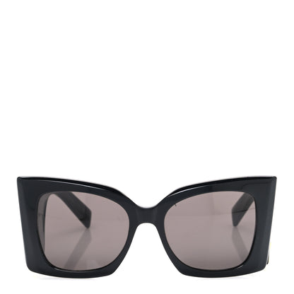 Saint Laurent Acetate Blaze Sunglasses SL M119 Black 2 of 6