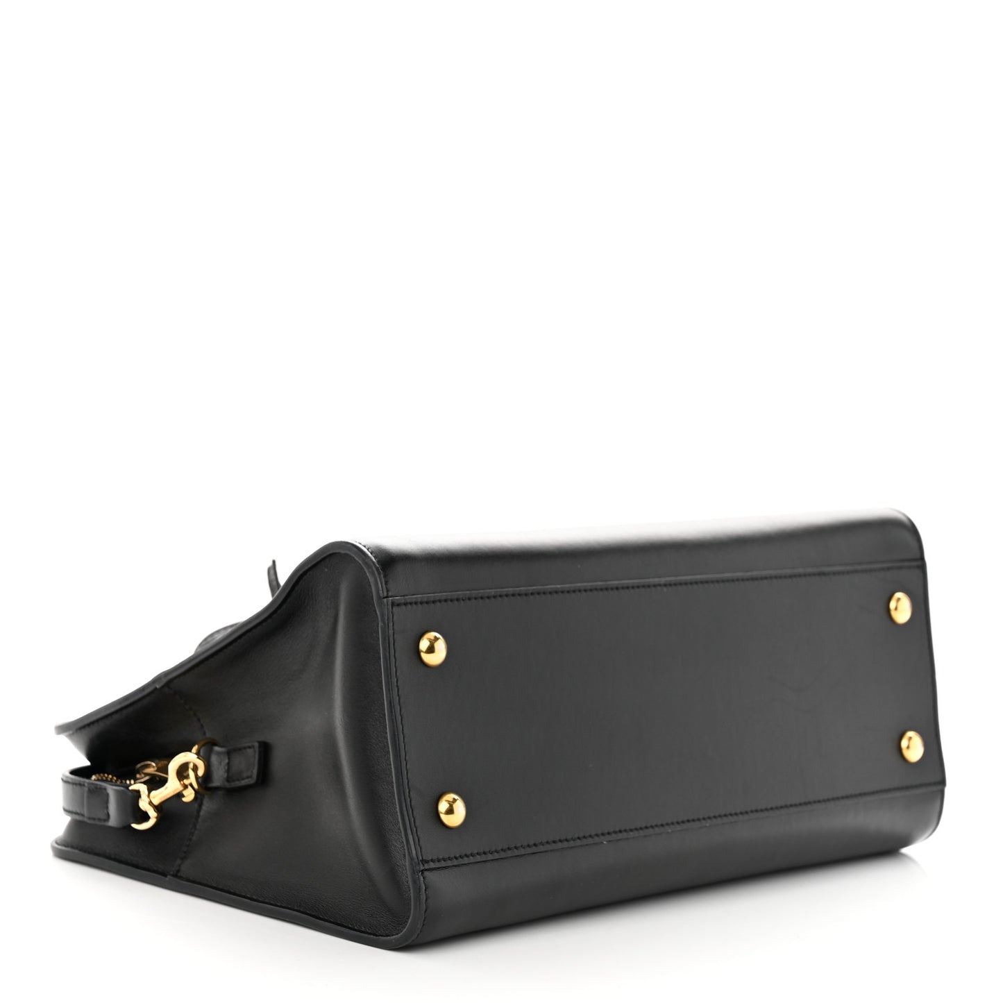 Smooth Calfskin Small Monogram Cabas Black