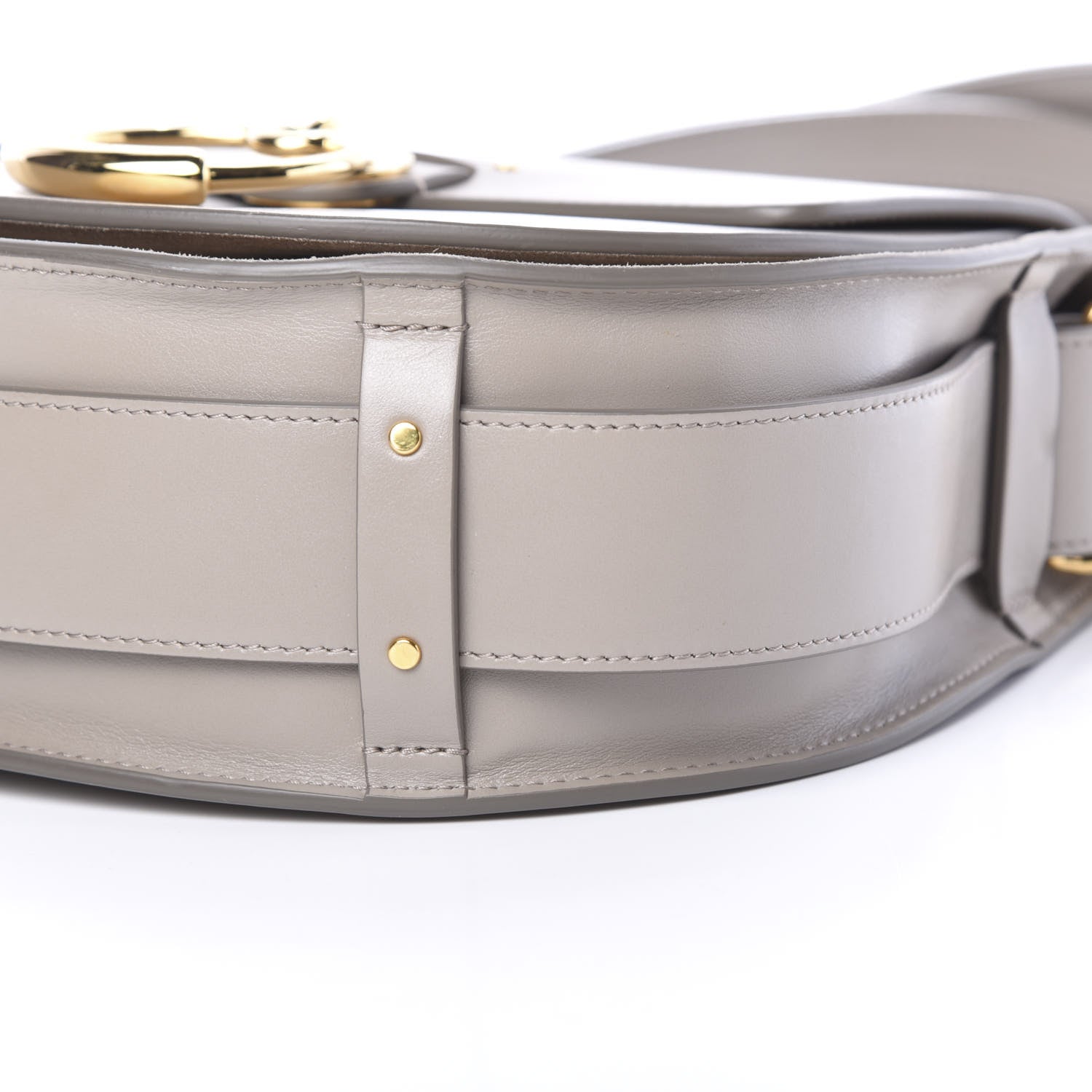 Chloe Calfskin Large Tess Bag Motty Grey 9 of 9