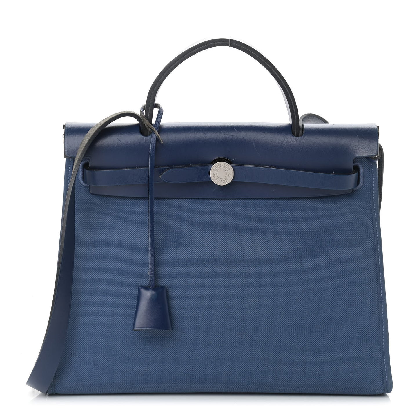 Vache Hunter Toile Herbag Zip 31 PM Bleu Brighton Bleu Saphir