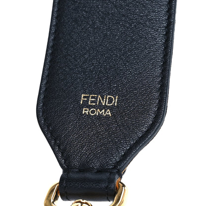 Fendi Velvet Tapestry FF Strap You Tobacco 3 of 5