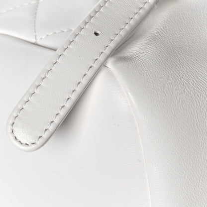 Chanel Lambskin Quilted Small Duma Drawstring Backpack White 12 of 13