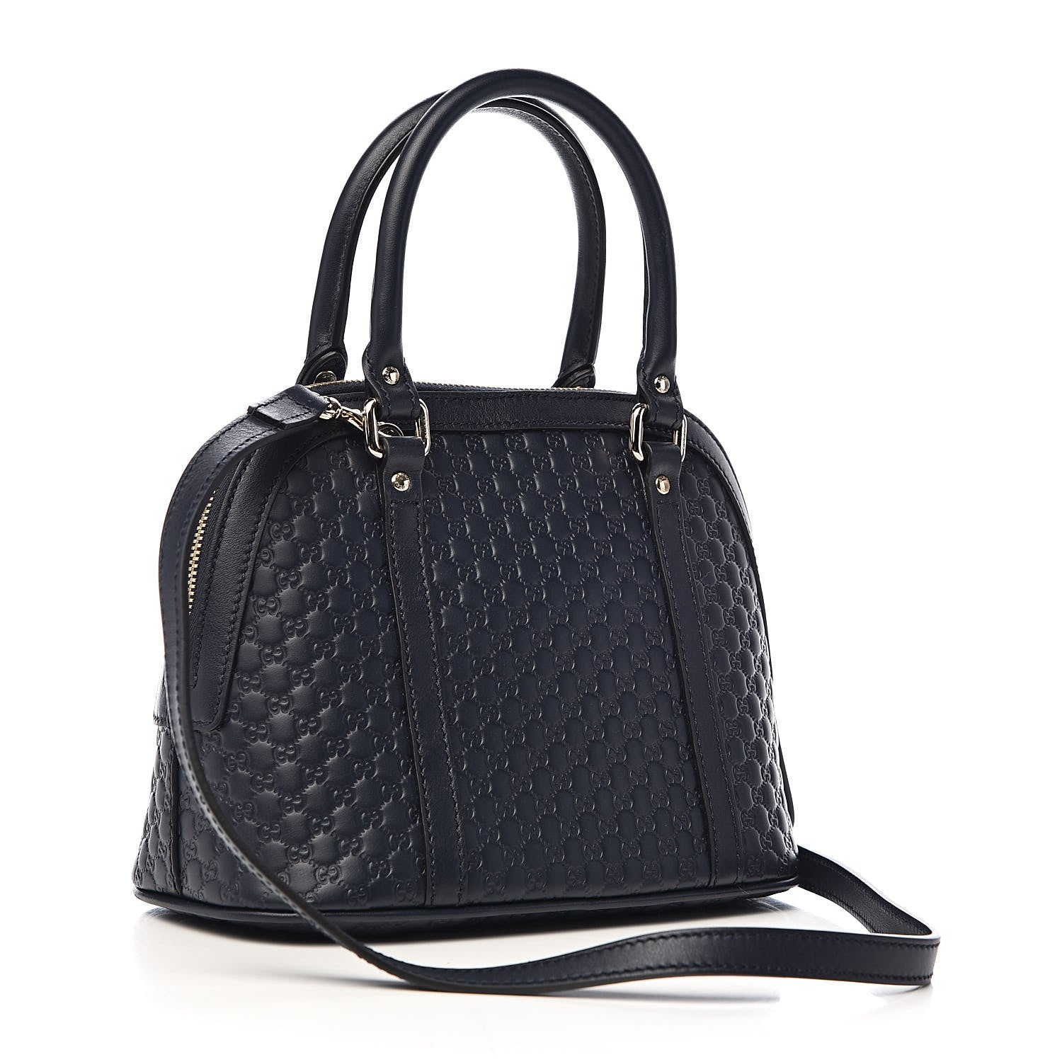 Gucci Soft Microguccissima Mini Dome Bag Blue 3 of 10