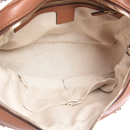 Gucci Pebbled Calfskin Small Soho Bowler Dusty Blush 6 of 11