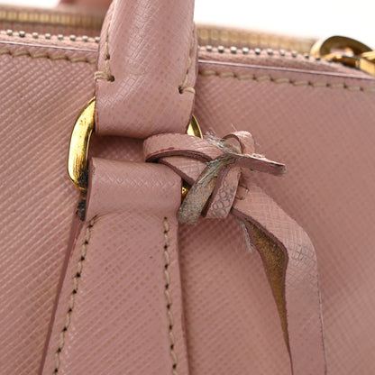 Prada Saffiano Small Galleria Double Zip Tote Orchidea 14 of 14