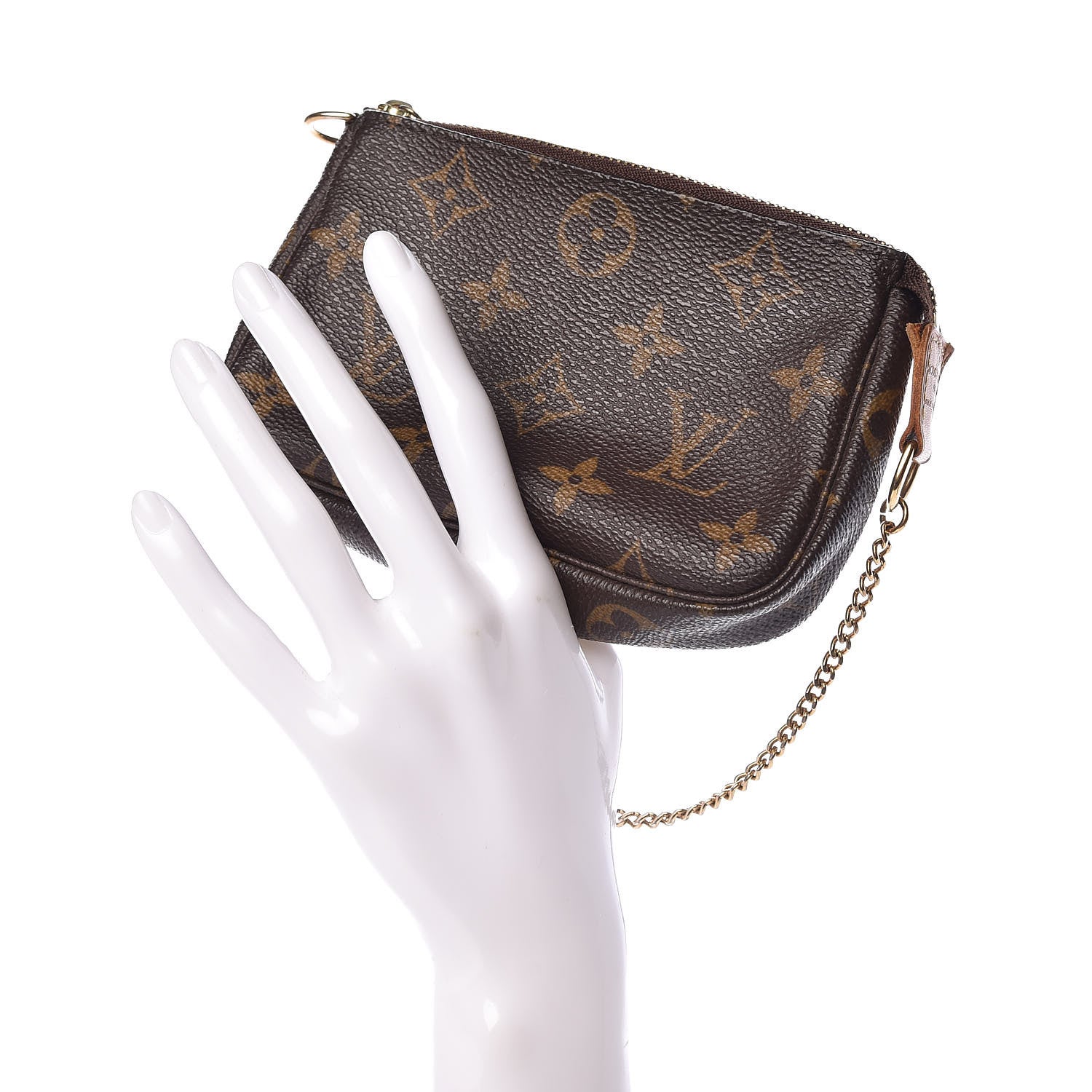 Louis Vuitton Monogram Mini Pochette Accessories 2 of 8
