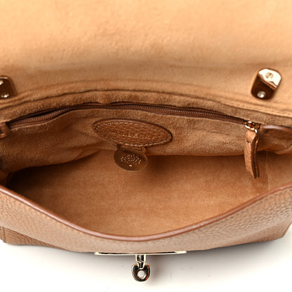 Mulberry Small Classic Grain Calfskin Small Lily Flap Camel 4 of 4