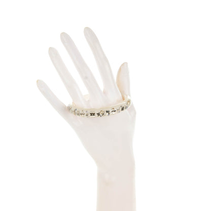 Louis Vuitton Resin Swarovski Small Inclusion Bracelet PM White 2 of 4