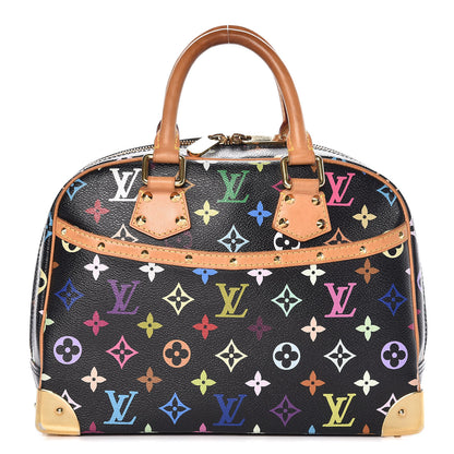Louis Vuitton Monogram Multicolor Trouville Black 1 of 8