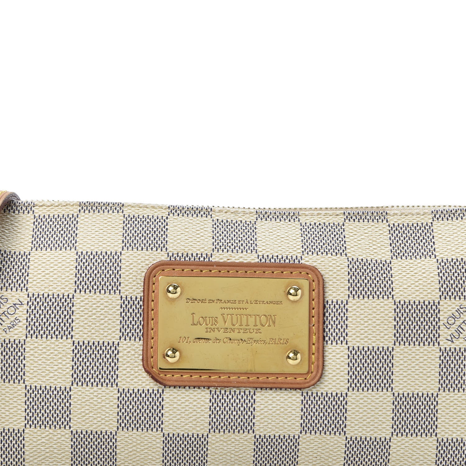 Louis Vuitton Damier Azur Eva Clutch 10 of 10