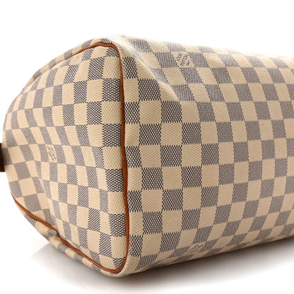 Louis Vuitton Damier Azur Speedy 30 9 of 10