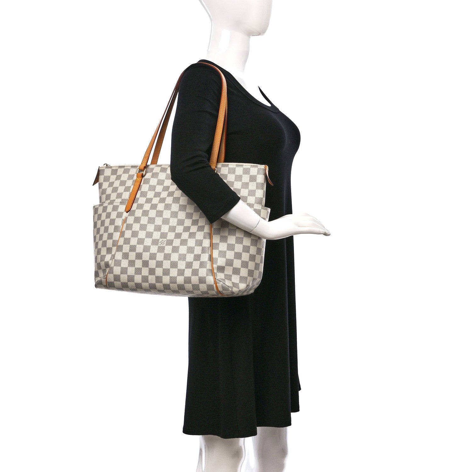 Louis Vuitton Damier Azur Totally MM 2 of 8