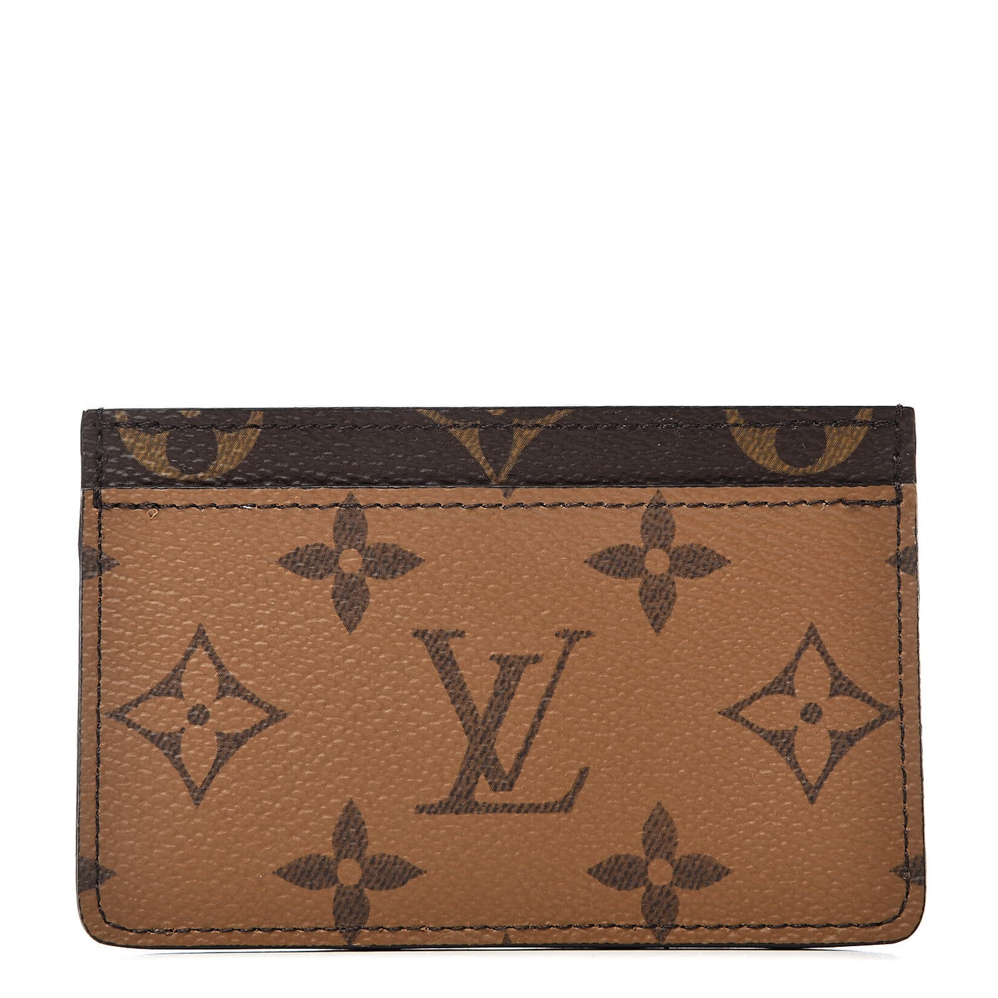 Reverse Monogram Card Holder