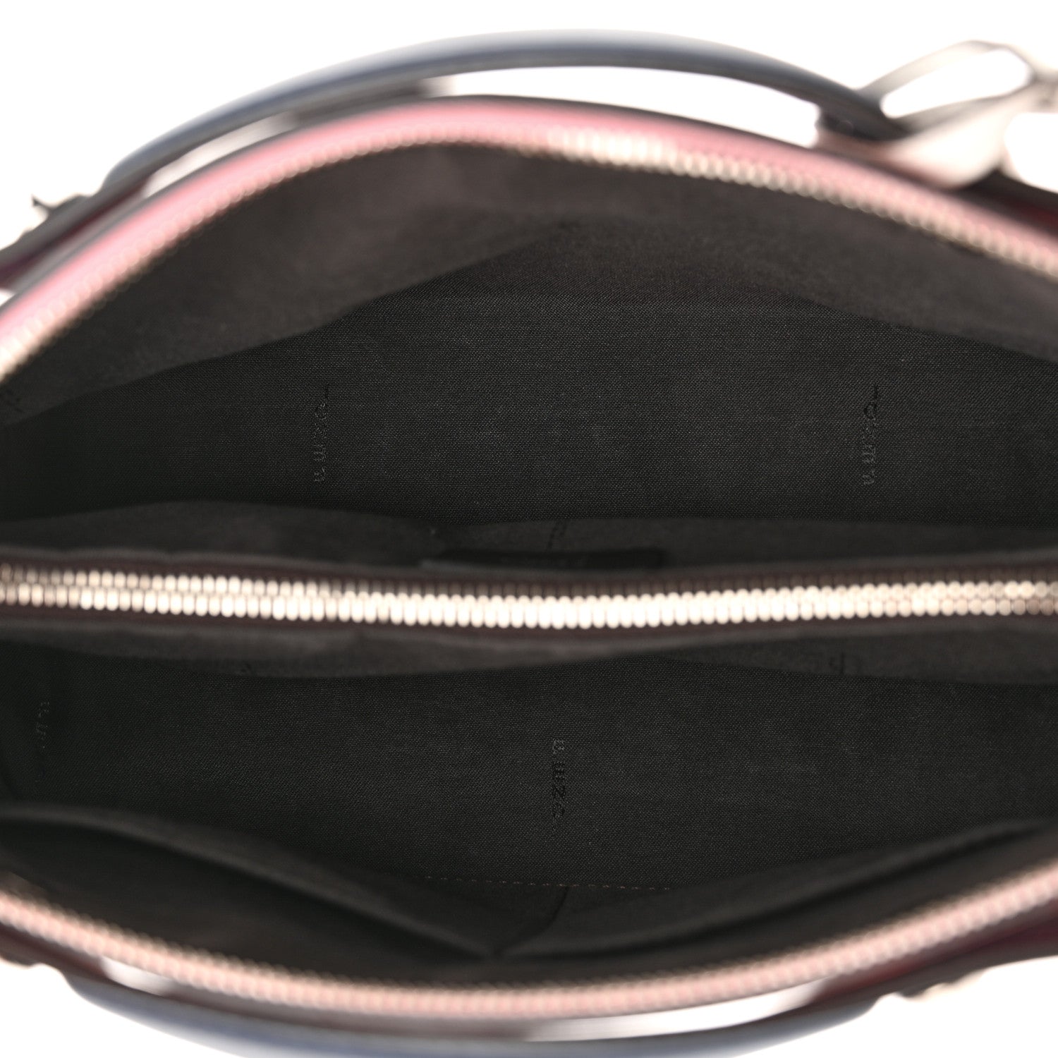 Fendi Vitello Dolce 4 Color Medium By The Way Boston Bag Caipiroska Blue Multicolor 5 of 10