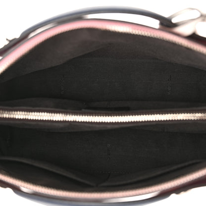 Fendi Vitello Dolce 4 Color Medium By The Way Boston Bag Caipiroska Blue Multicolor 5 of 10