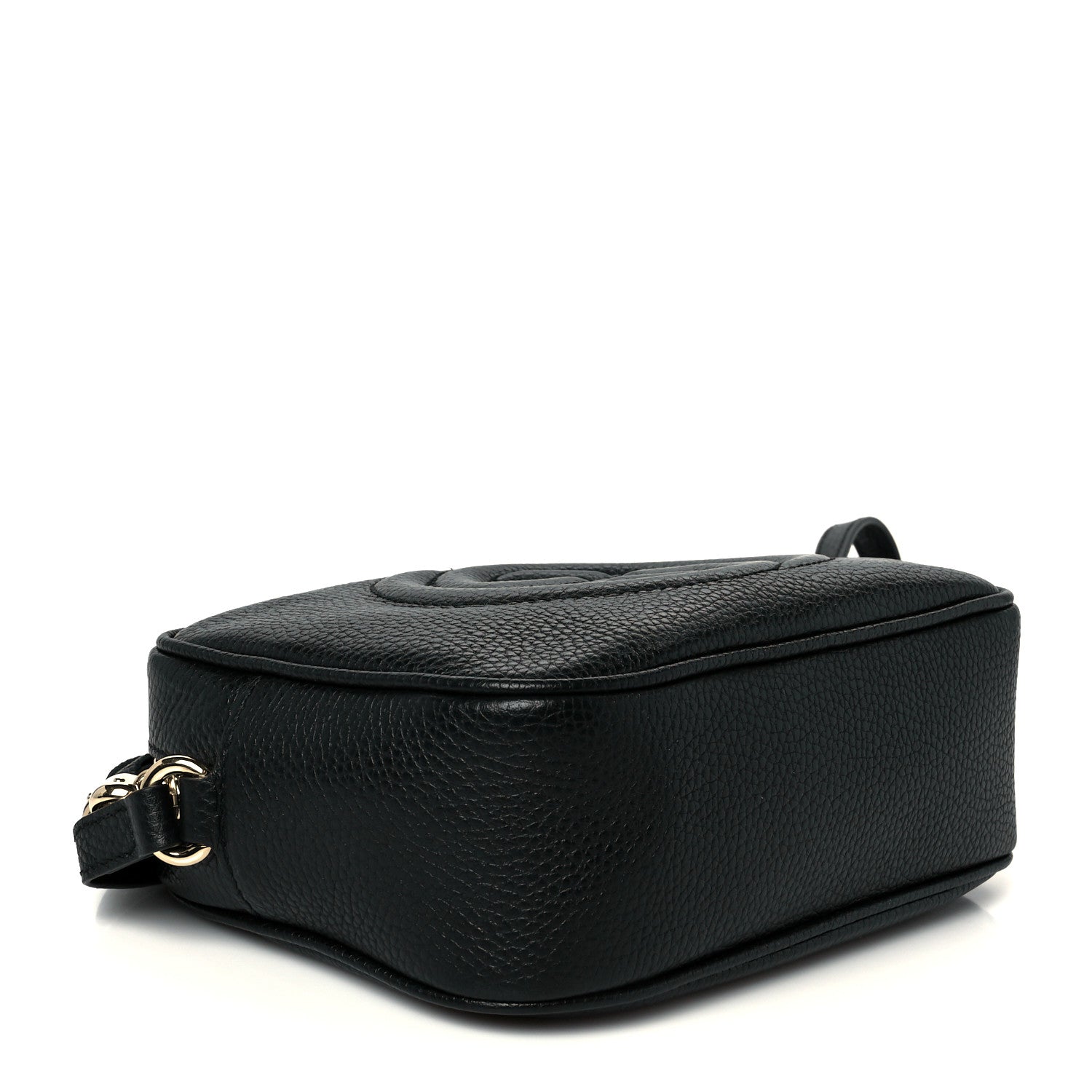 Gucci Pebbled Calfskin Small Soho Disco Bag Black 4 of 11