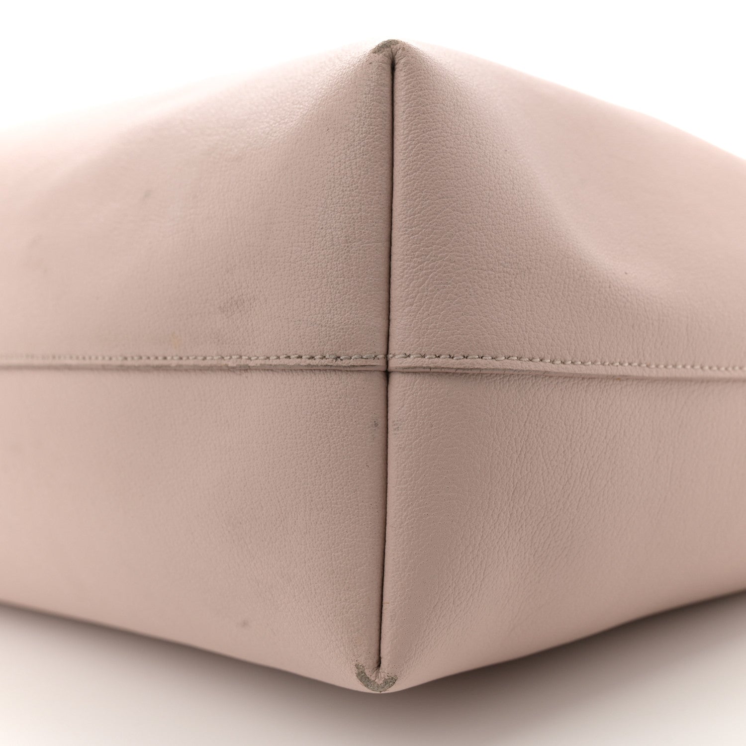 Saint Laurent Calfskin Large Shopping Tote Pale Blush 11 of 17