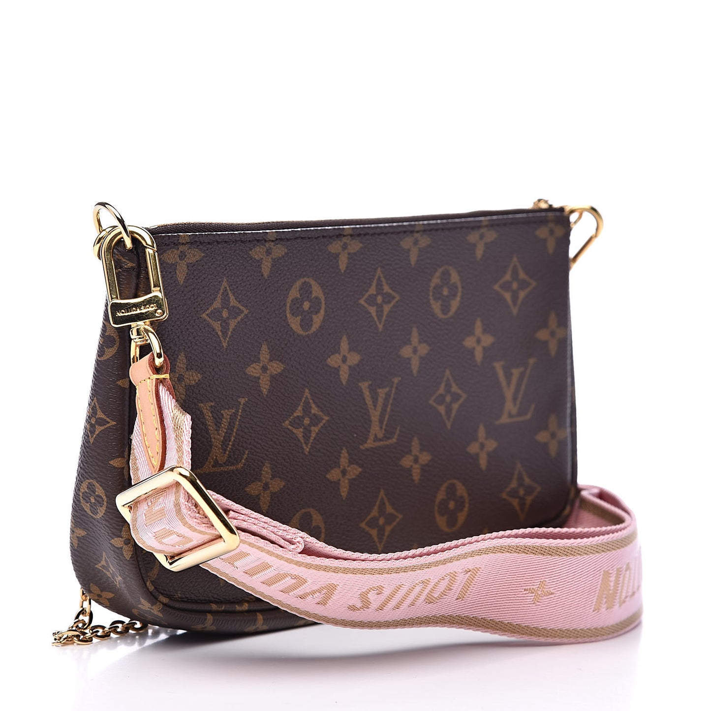 Monogram Multi Pochette Accessories Rose Clair