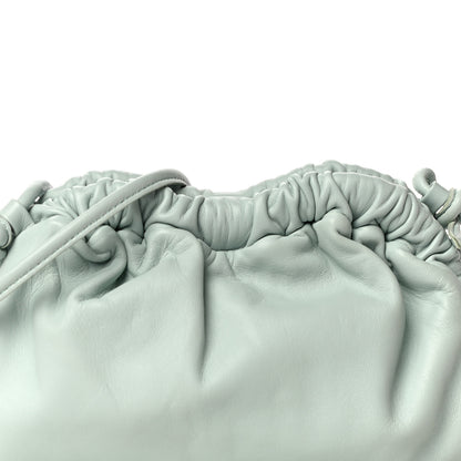 Mansur Gavriel Lambskin Mini Cloud Clutch Seafoam 7 of 9