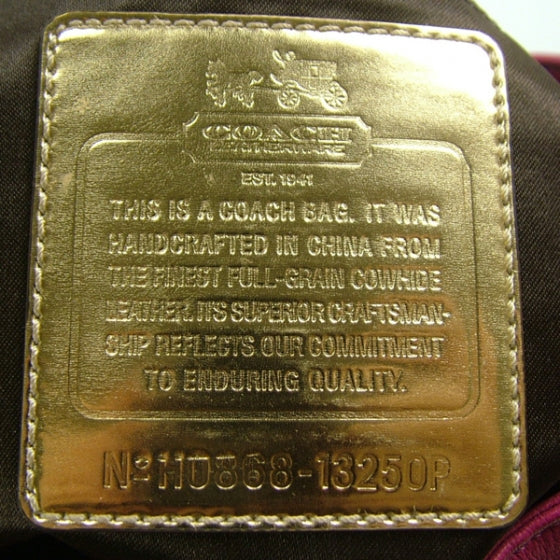 COACHLeatherMadisonShoulderBagFuchsia