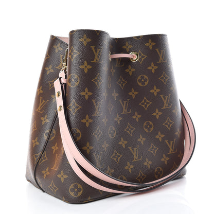 Louis Vuitton Monogram Neonoe MM Rose Poudre 3 of 11
