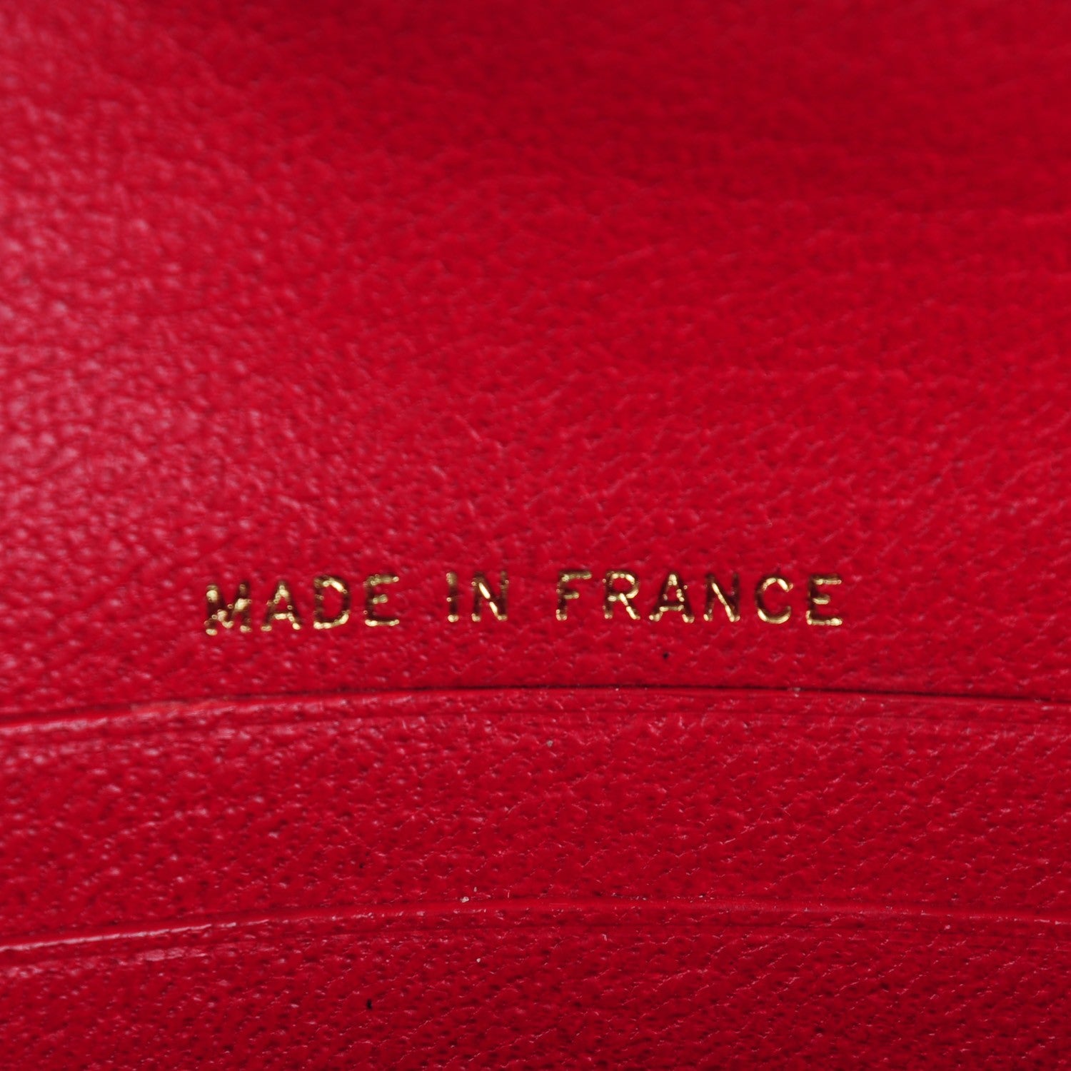 Chanel Goatskin Small Flap Wallet Red 7 of 8