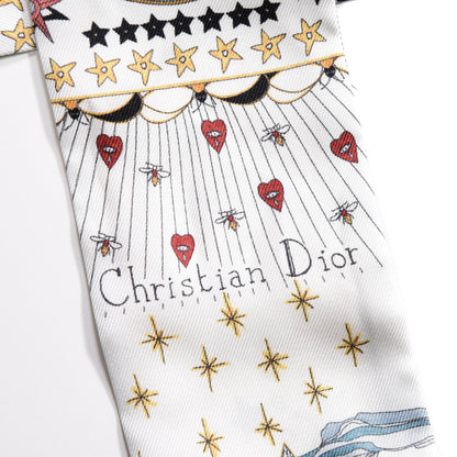 Christian Dior Silk L'Etoile Mitzah Scarf 3 of 6