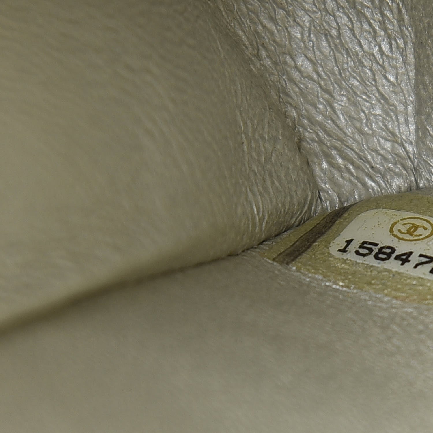 Chanel Iridescent Calfskin Medium Double Flap Light Gold 8 of 10