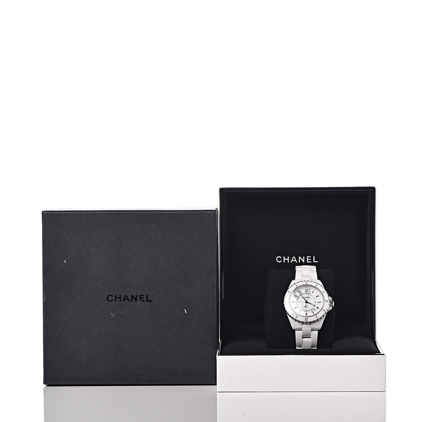 Stainless Steel Ceramic 38mm J12 Automatic Watch White