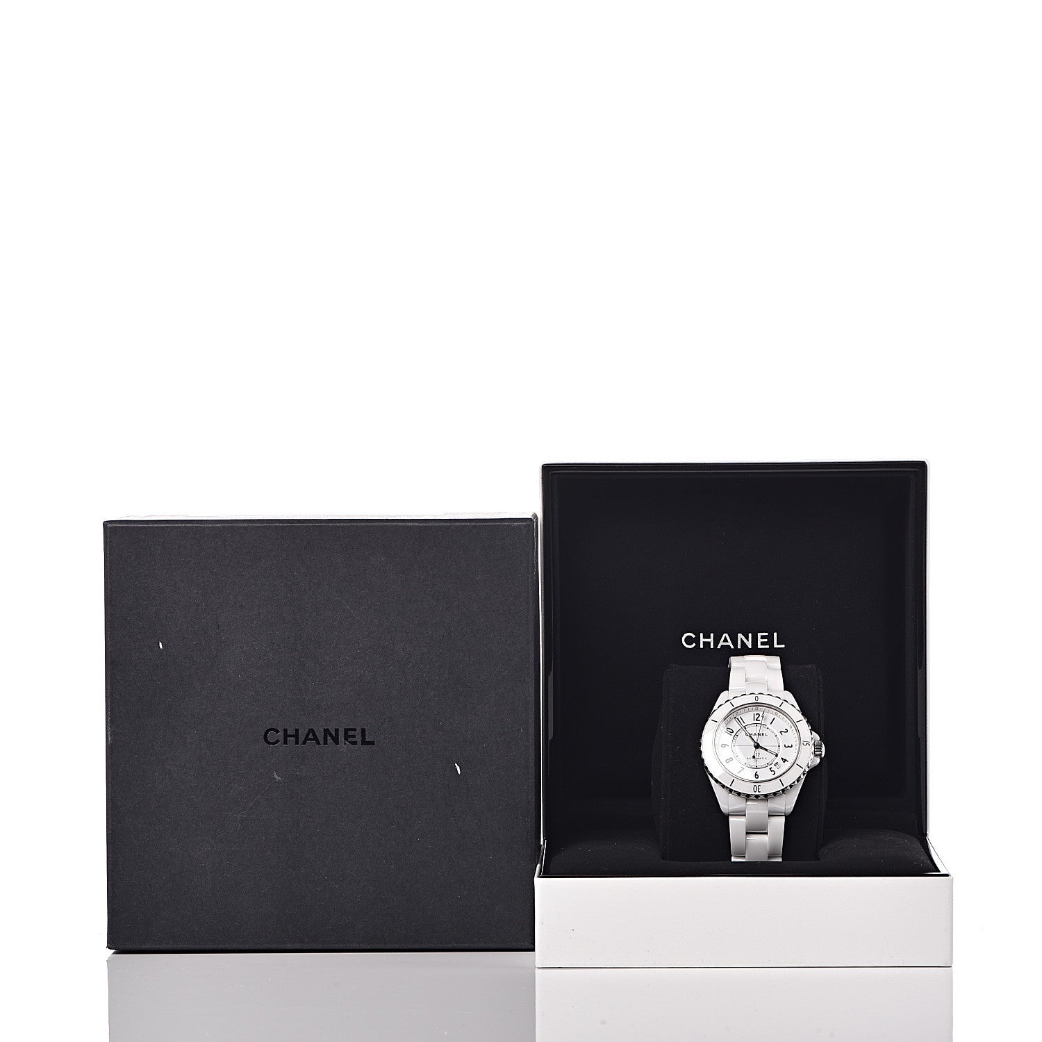 Chanel Stainless Steel Ceramic 38mm J12 Automatic Watch White 7 of 7