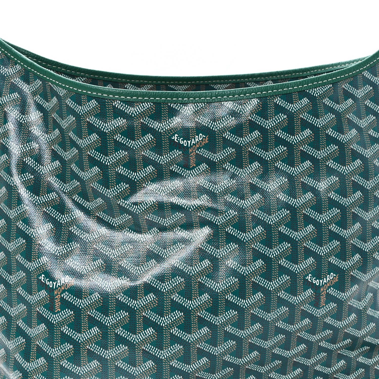 Goyard Goyardine Boheme Hobo Green 7 of 9