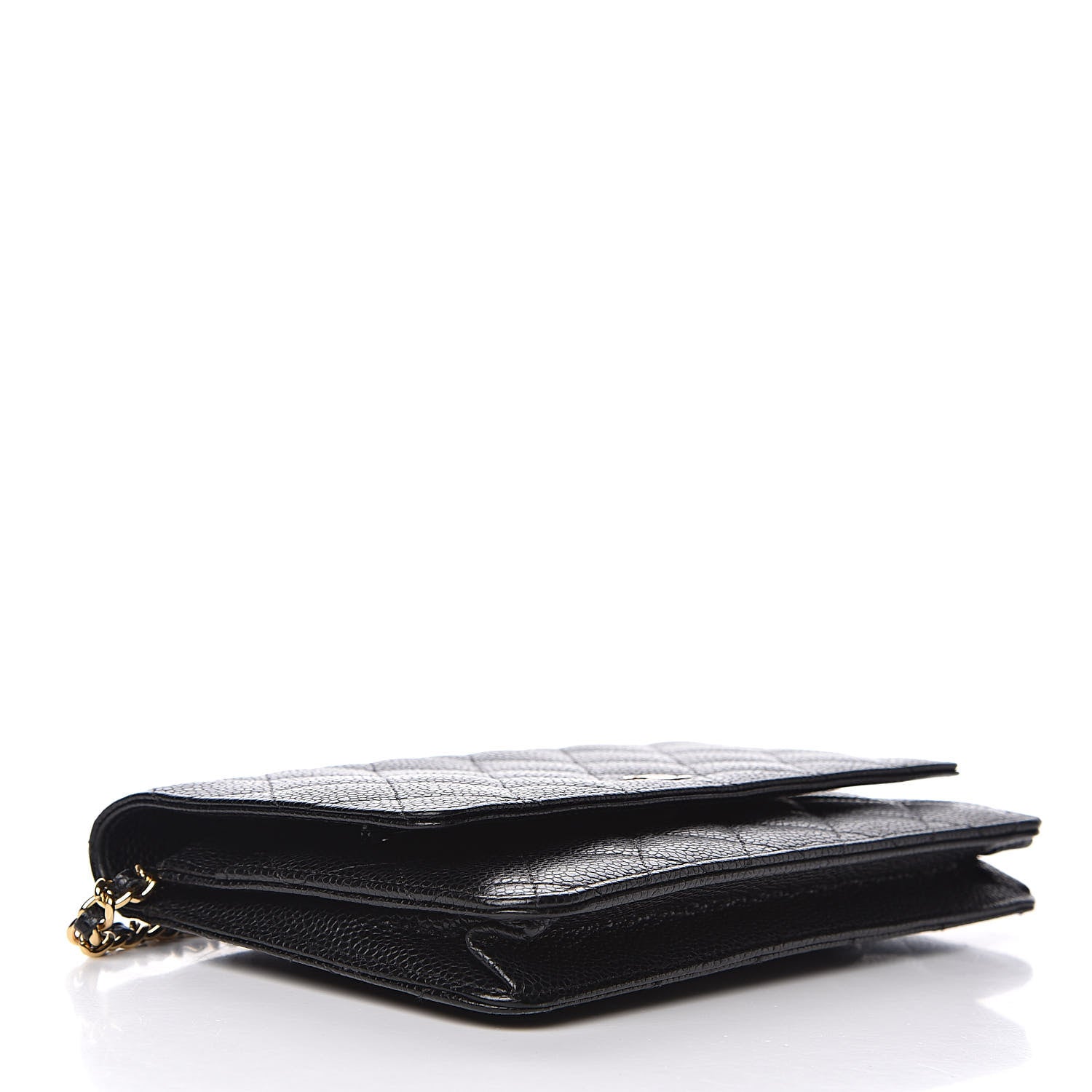 Chanel Caviar Quilted Wallet On Chain WOC Black 4 of 11
