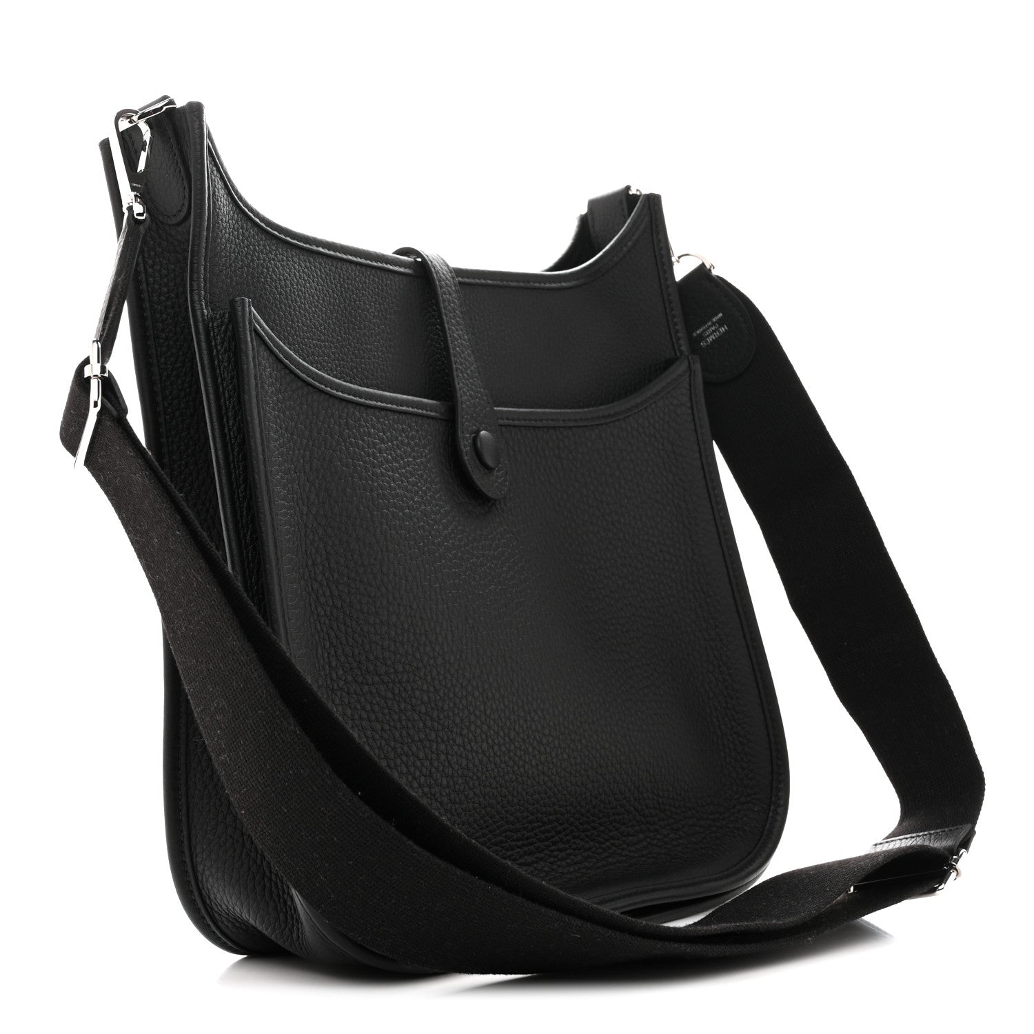 Hermes Taurillon Clemence EVELYNE III PM Black 3 of 11