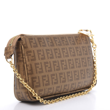 Fendi Zucchino Pochette Bronze 3 of 9