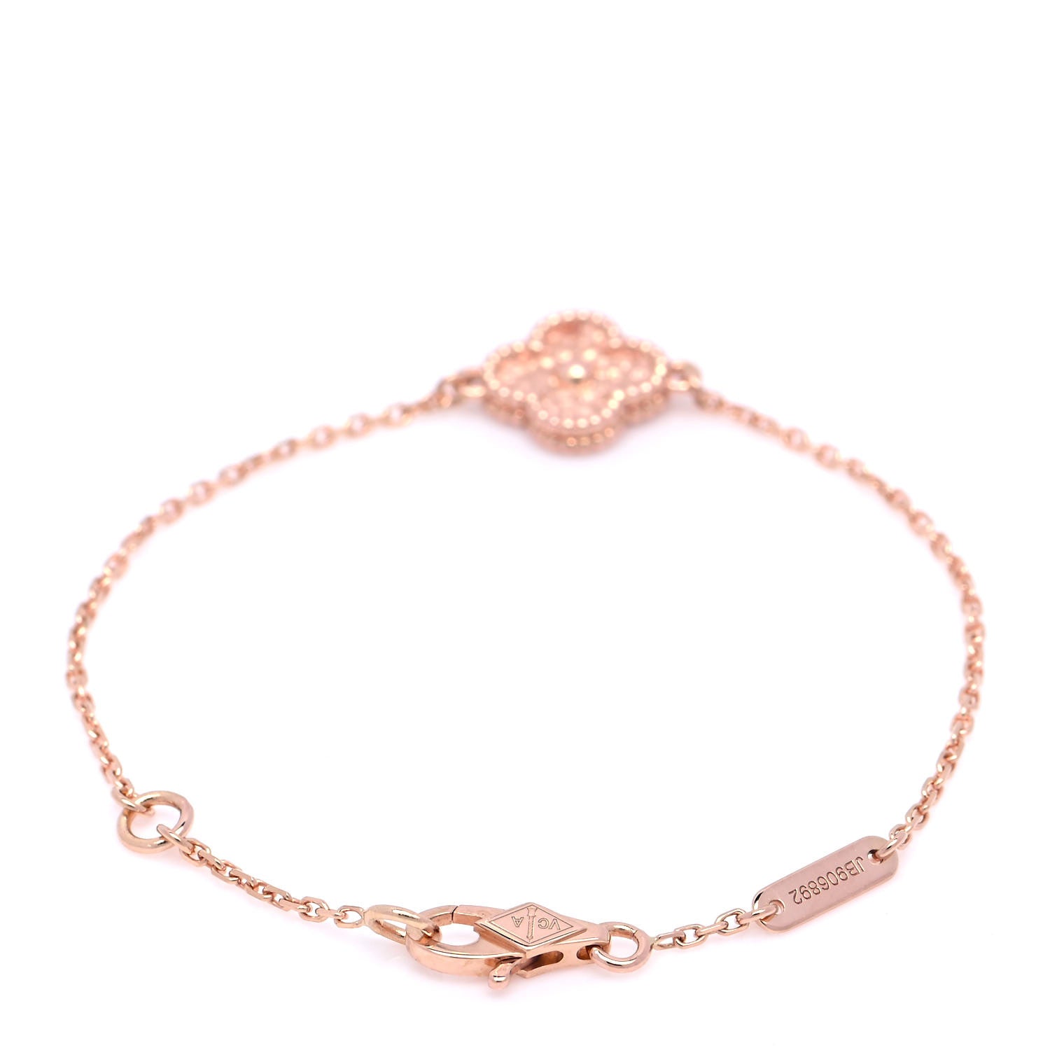 Van Cleef & Arpels 18K Rose Gold Sweet Alhambra Bracelet 3 of 6